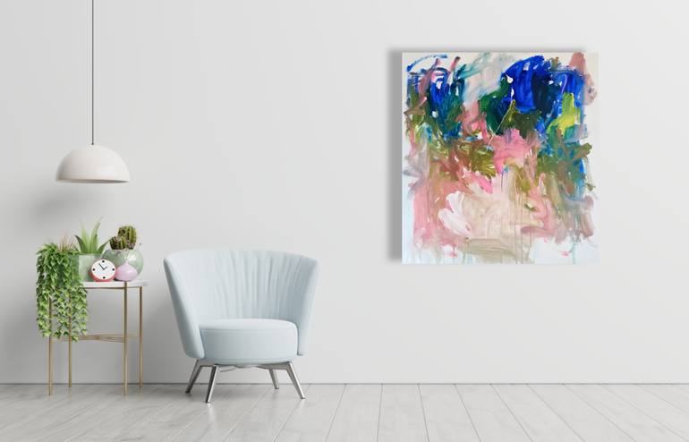 Original Abstract Expressionism Abstract Painting by Emily Starck