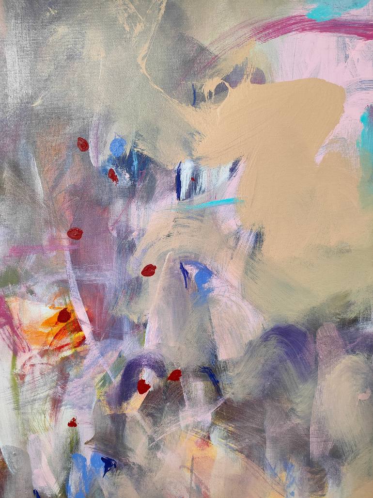 Original Abstract Expressionism Abstract Painting by Emily Starck