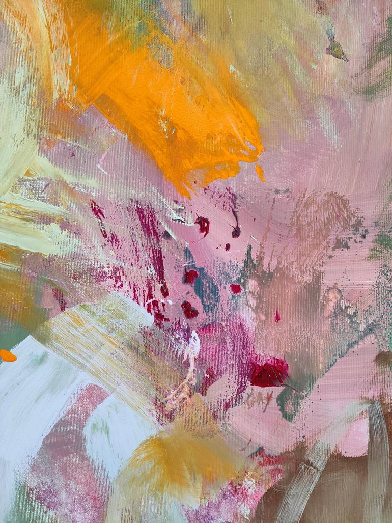 Original Abstract Expressionism Abstract Painting by Emily Starck