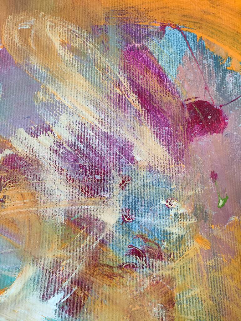 Original Abstract Expressionism Abstract Painting by Emily Starck