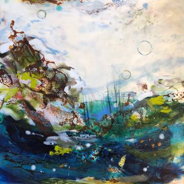 Original Abstract Landscape Paintings by Elizabeth Brandstater