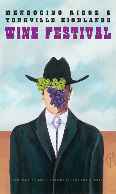 Cowboy with Grapes- Limited Edition of 250 thumb