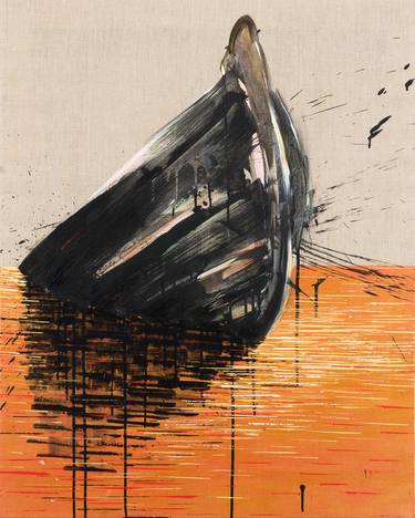 Print of Boat Paintings by Darek Kondefer