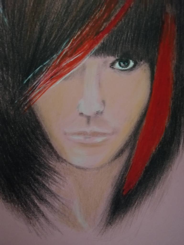 Original Illustration People Drawing by Anna Andura
