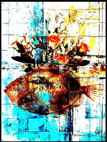 Print of Abstract Mixed Media by Fabiano Reis