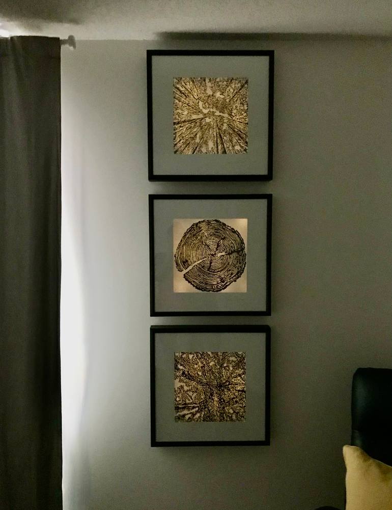 Original Contemporary Nature Mixed Media by Elena Myasnikova