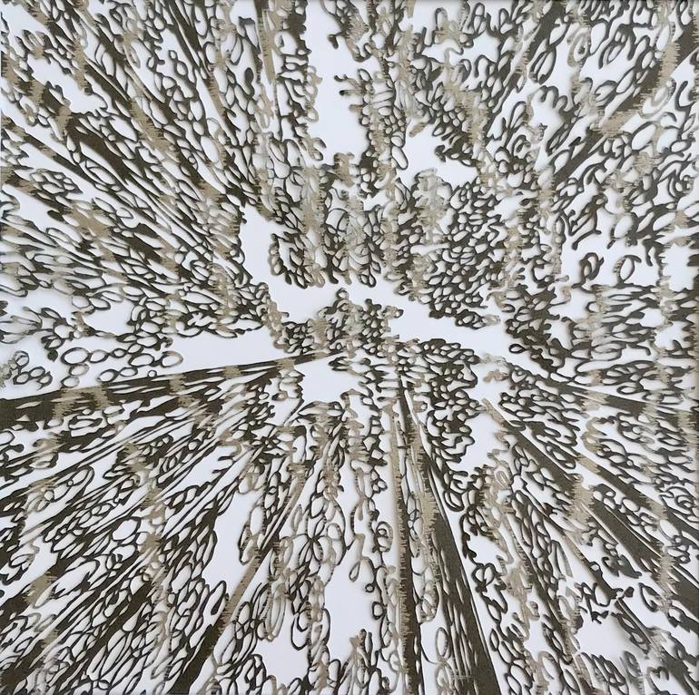 Original Contemporary Nature Mixed Media by Elena Myasnikova