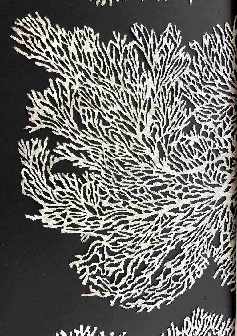 Original Abstract Expressionism Beach Mixed Media by Elena Myasnikova