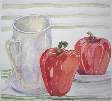 Print of Fine Art Food & Drink Paintings by Victoria Glover