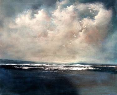 Seascape Across The Deep Blue thumb