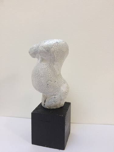 Original Figurative Nude Sculpture by Maxine Martin