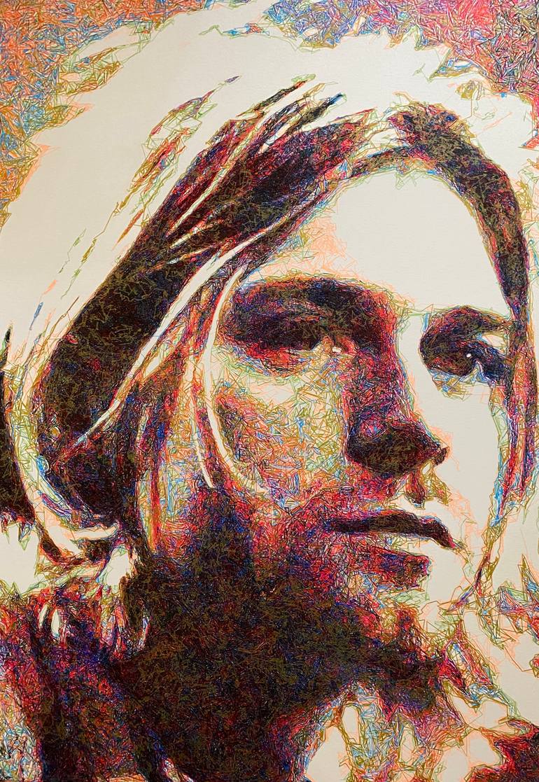 Kurt Cobain paintings | Saatchi Art