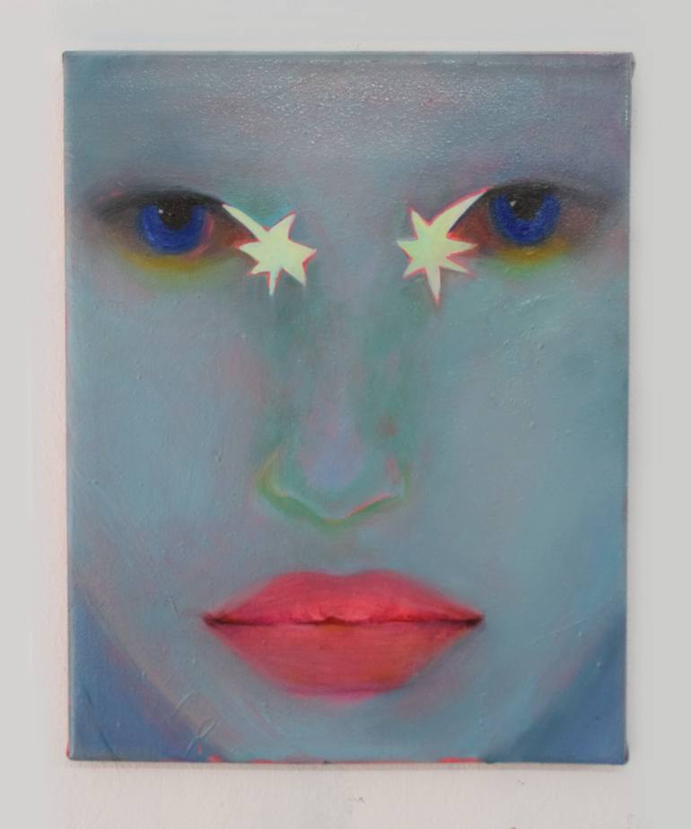 Original Illustration People Painting by Georgia Theologou