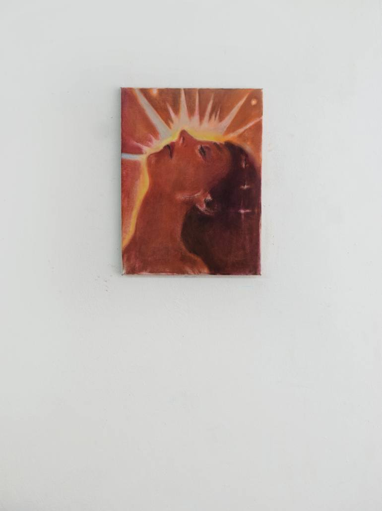 Original Contemporary People Painting by Georgia Theologou