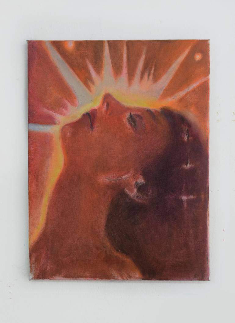 Original Contemporary People Painting by Georgia Theologou