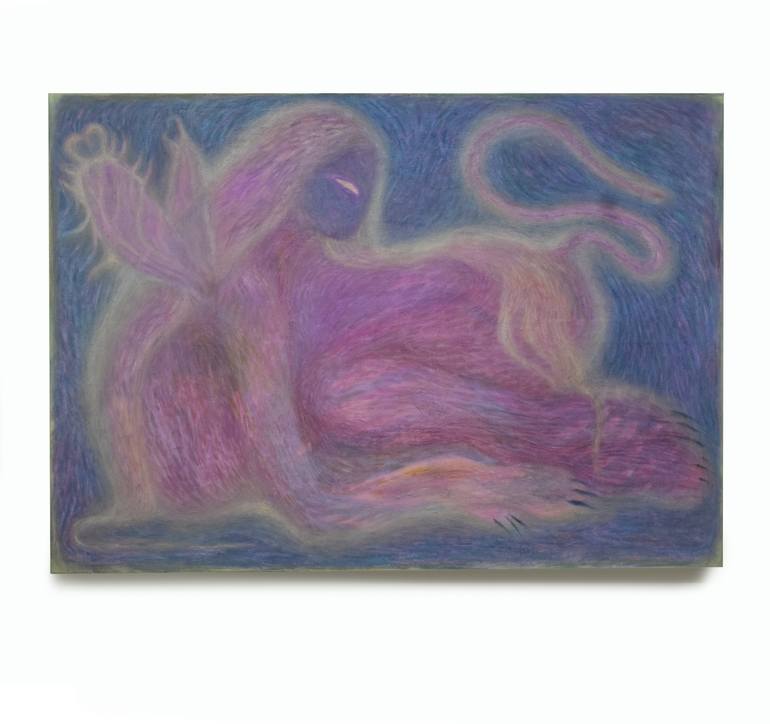 Original Contemporary Women Painting by Georgia Theologou