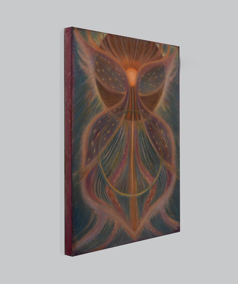 Original Symbolism Abstract Painting by Georgia Theologou