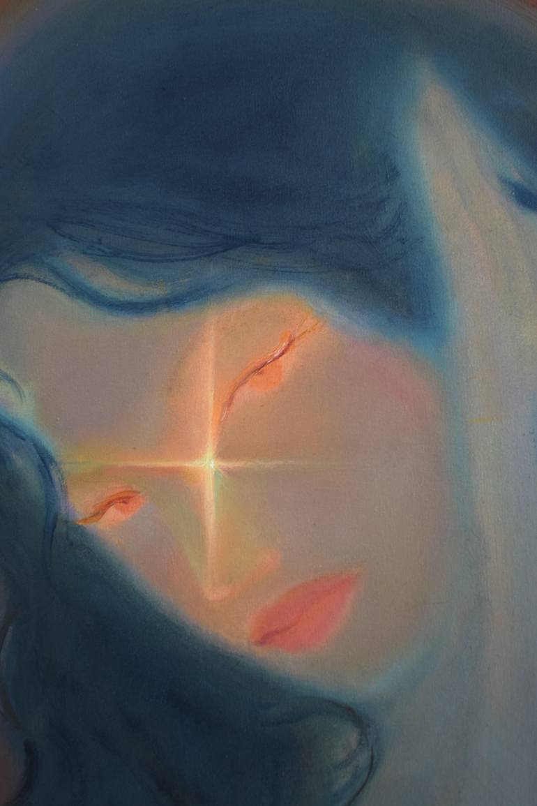 Original Contemporary Women Painting by Georgia Theologou