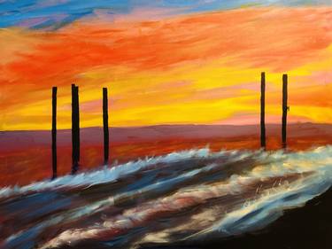 Original Modern Seascape Paintings by Alan Jackson