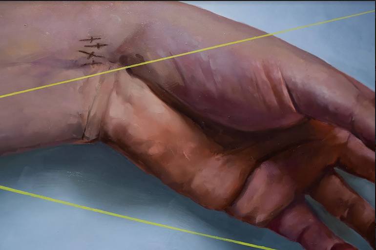 Original Conceptual Body Painting by Alexis Rausch