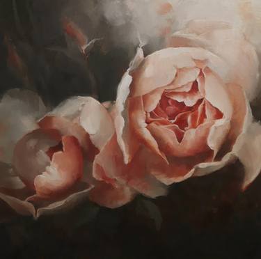 Original Expressionism Floral Paintings by Regina McAndrew