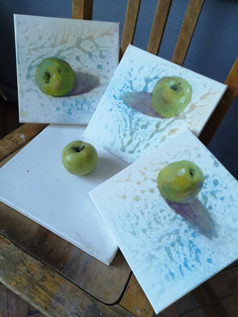 Original Impressionism Still Life Painting by Olga Samar