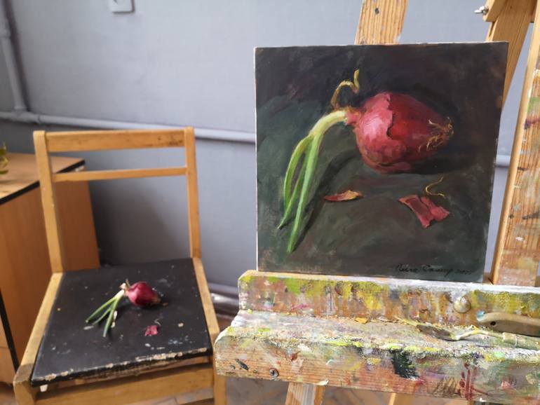 Original Classicism Still Life Painting by Olga Samar