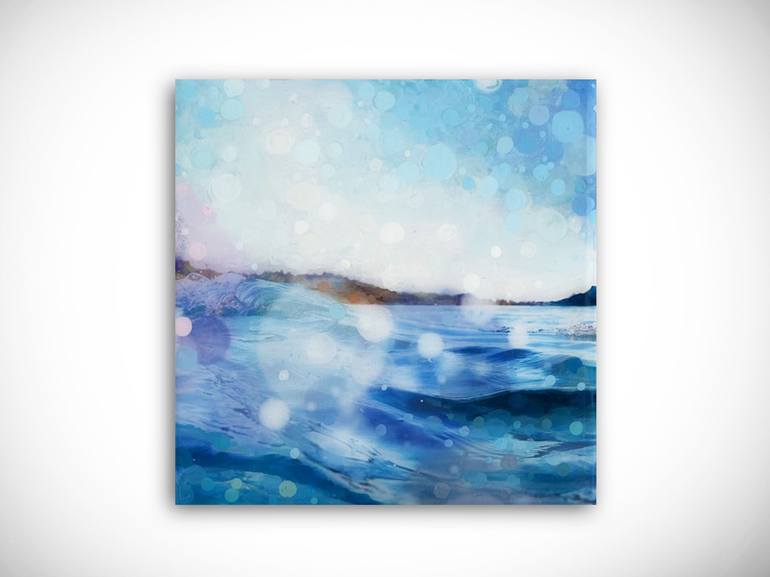 Original Contemporary Seascape Mixed Media by Caitlyn Jones