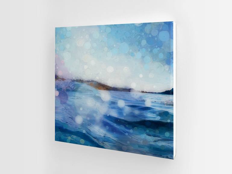 Original Contemporary Seascape Mixed Media by Caitlyn Jones