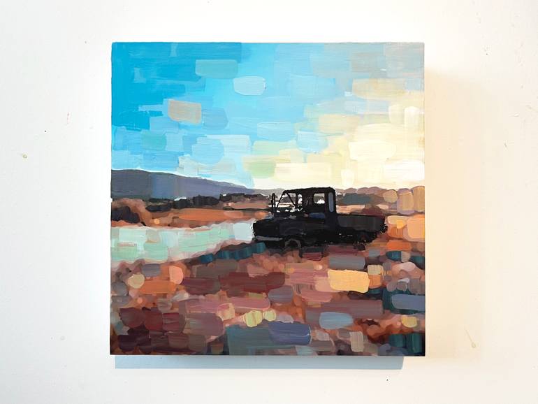 Original Contemporary Car Mixed Media by Caitlyn Jones