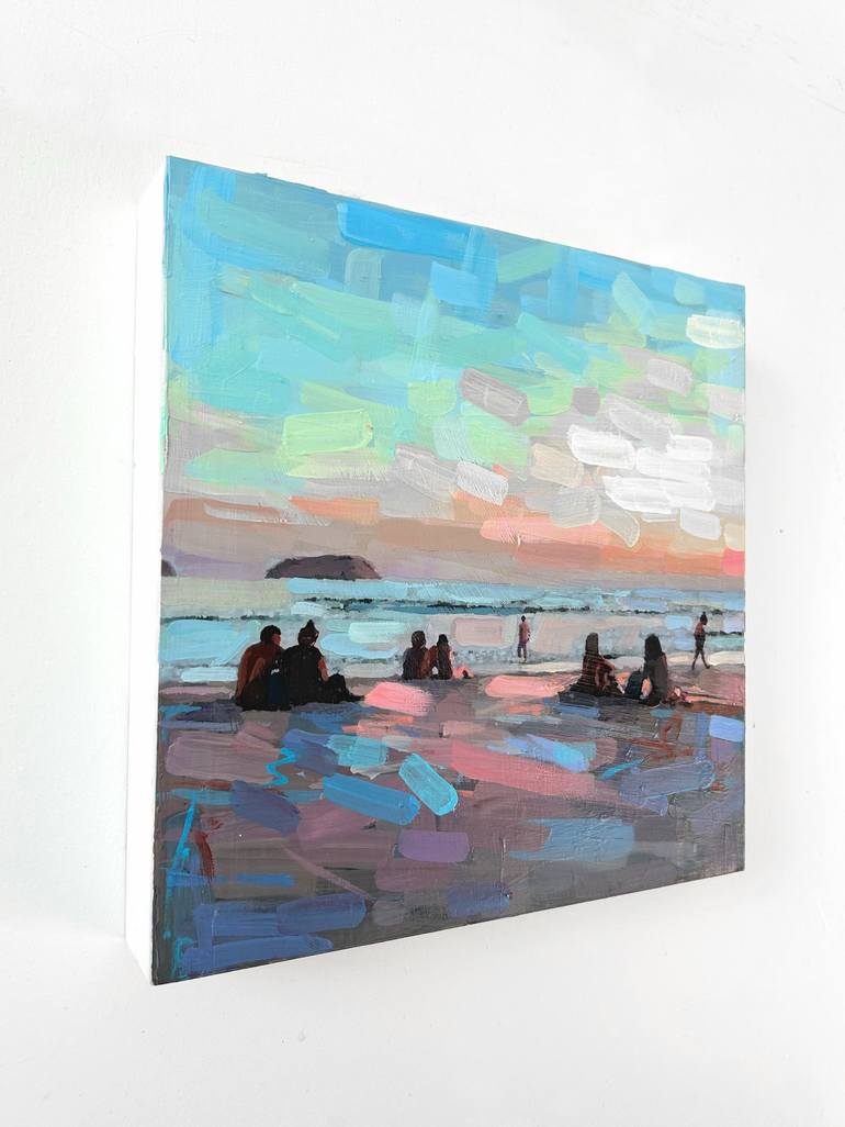 Original Contemporary Beach Mixed Media by Caitlyn Jones