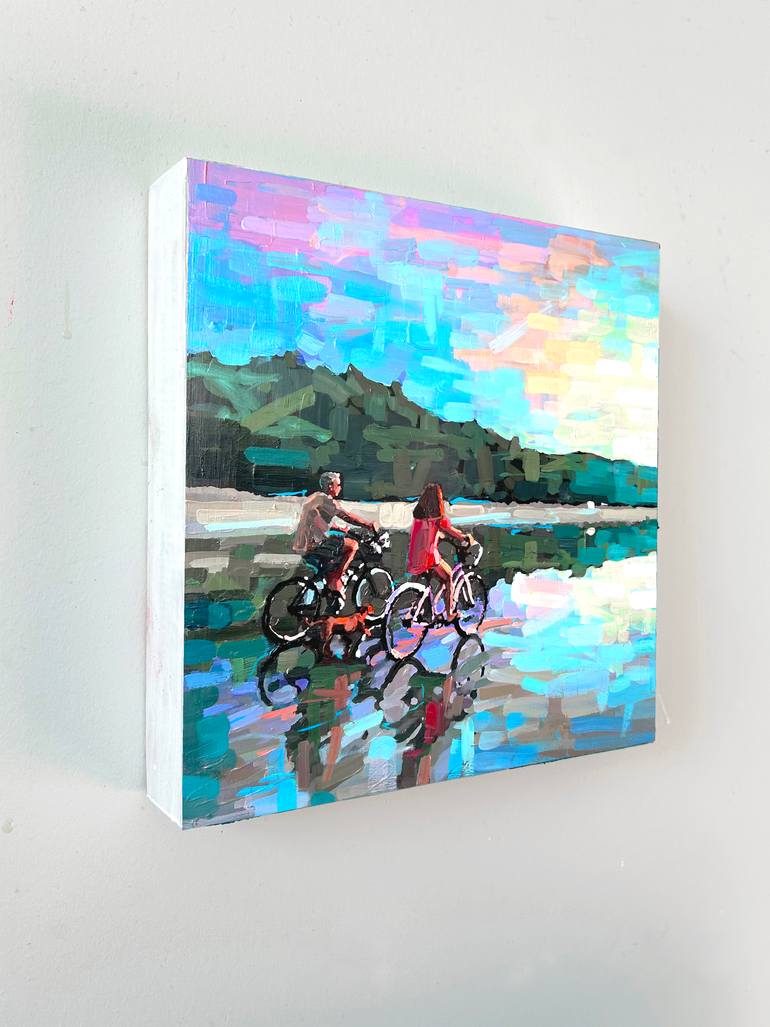 Original Contemporary Beach Mixed Media by Caitlyn Jones