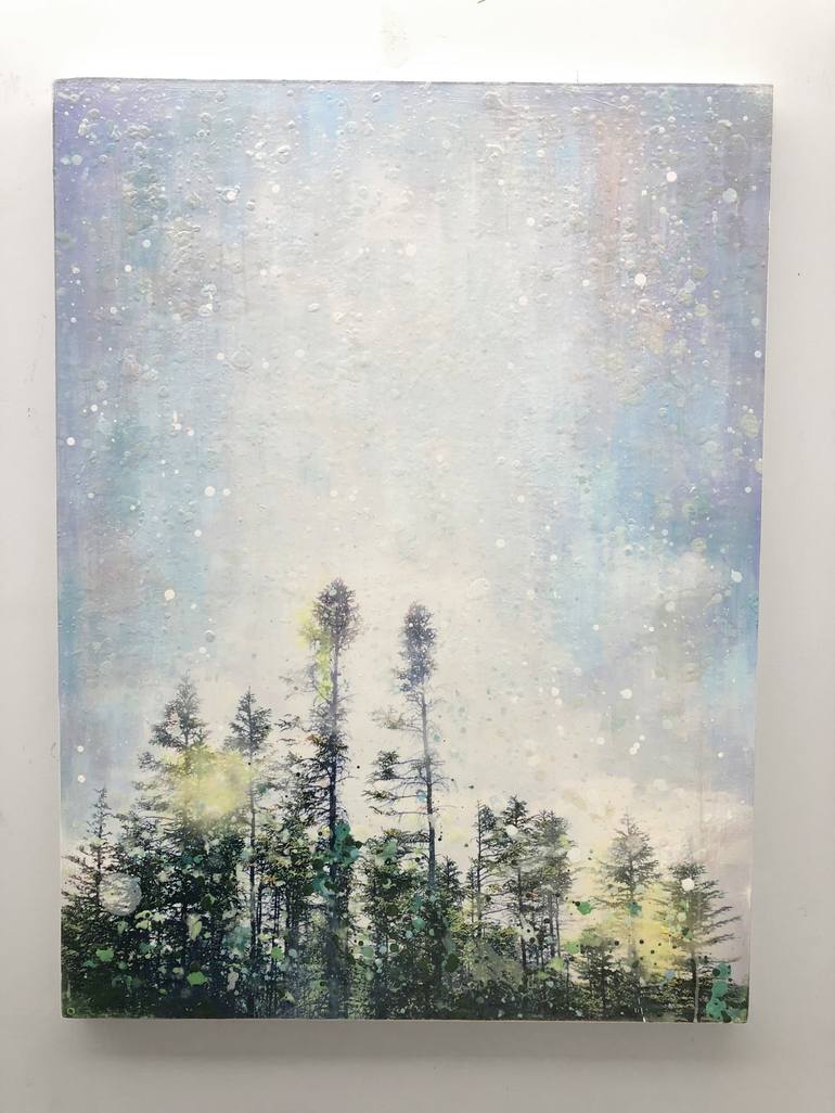 Original Fine Art Nature Painting by Caitlyn Jones