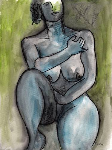 Original Expressionism Nude Paintings by Jeff Pignatel