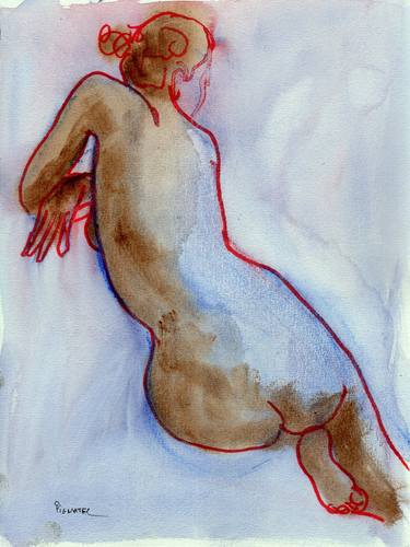 Print of Expressionism Nude Paintings by Jeff Pignatel