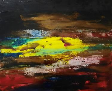 Original Abstract Paintings by Jeff Pignatel