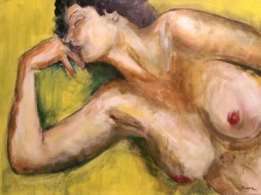 Print of Impressionism Nude Paintings by Jeff Pignatel