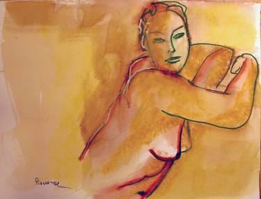 Print of Figurative Nude Paintings by Jeff Pignatel