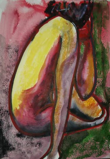 Original Expressionism Women Paintings by Jeff Pignatel