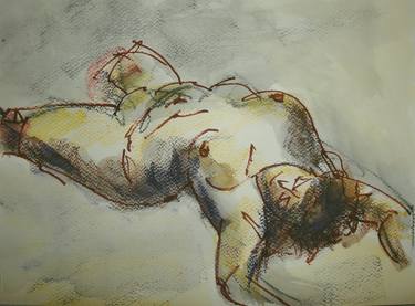 Original Expressionism Nude Paintings by Jeff Pignatel