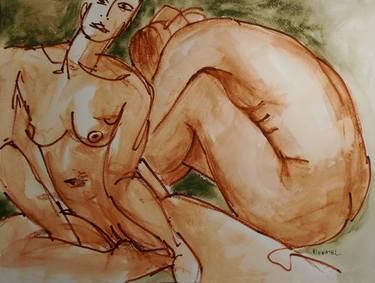 Print of Figurative Women Drawings by Jeff Pignatel