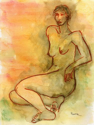 Print of Nude Paintings by Jeff Pignatel