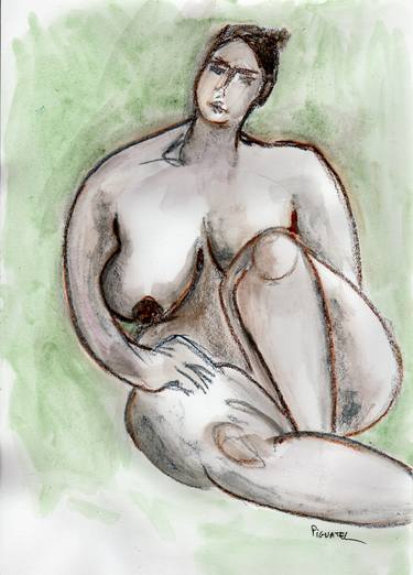 Original Nude Paintings by Jeff Pignatel