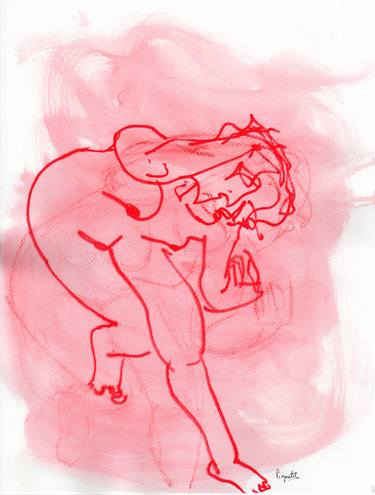 Original Nude Drawings by Jeff Pignatel