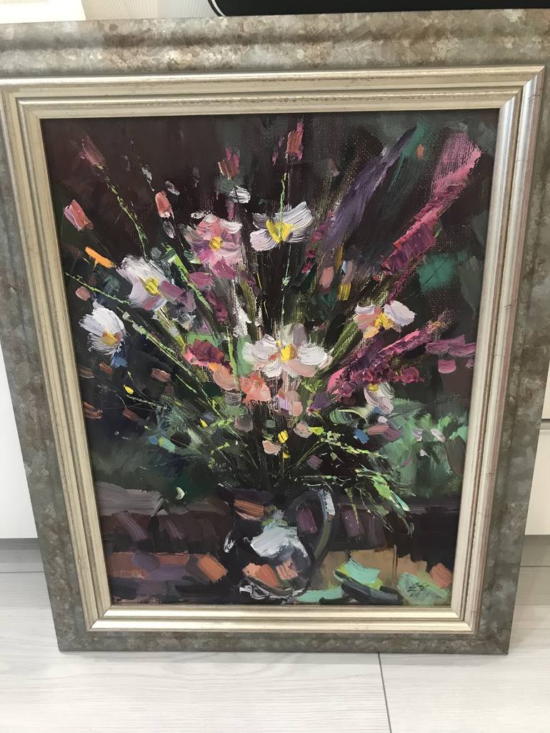 Original Impressionism Nature Painting by Ekaterina Silchenko