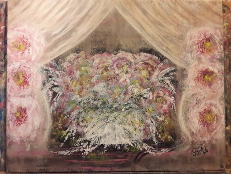 The Flower Pot Painting by Diane Russo | Saatchi Art