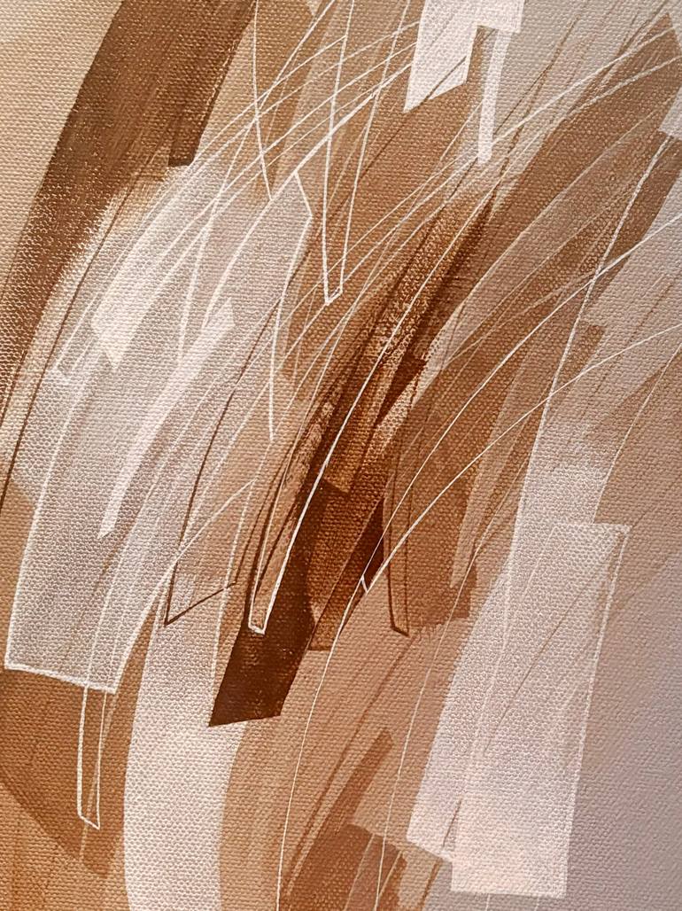 Original Abstract Expressionism Abstract Painting by Sovona Ghatak