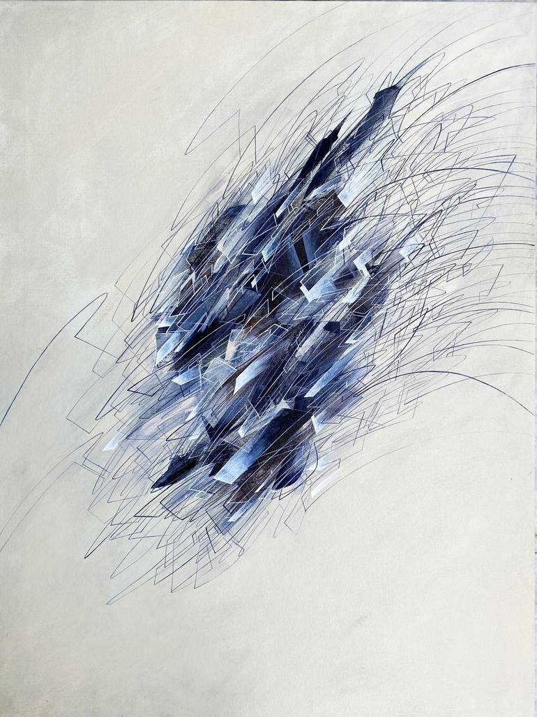ハーディ！ GLIMPSE OF NOUMENON Painting by Sovona Ghatak | Saatchi Art