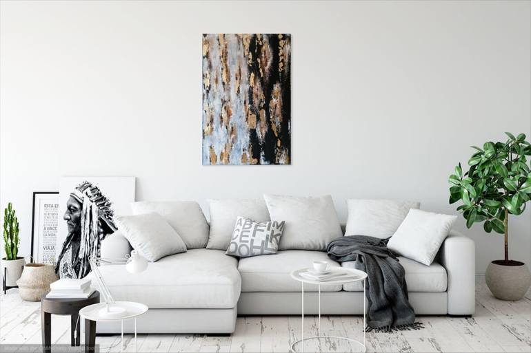 Original Fine Art Abstract Painting by Jelena Andjelkovic