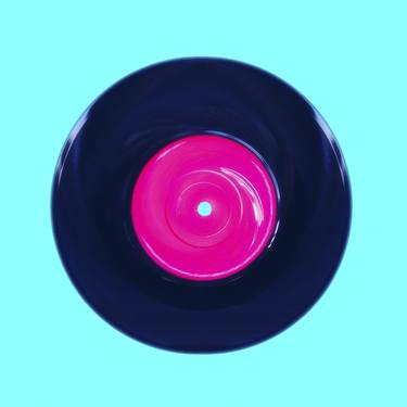 Hot Vinyl Pink Blue - Limited Edition of 25 thumb